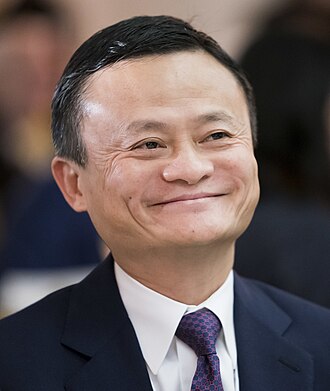 Portrait of Jack Ma (Alibaba Founder)